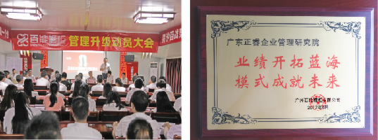 廣東百能櫥柜有限公司贈與廣州正睿咨詢集團(tuán)牌匾 廣東百能櫥柜有限公司贈與廣州正睿咨詢集團(tuán)牌匾