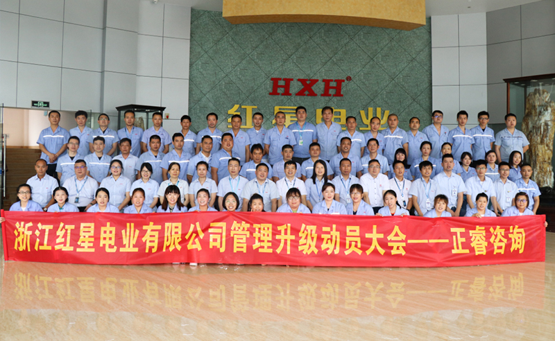 紅星閃耀，追云逐電——熱烈祝賀紅星電業(yè)攜手正睿咨詢啟動(dòng)系統(tǒng)管理升級(jí)項(xiàng)目！