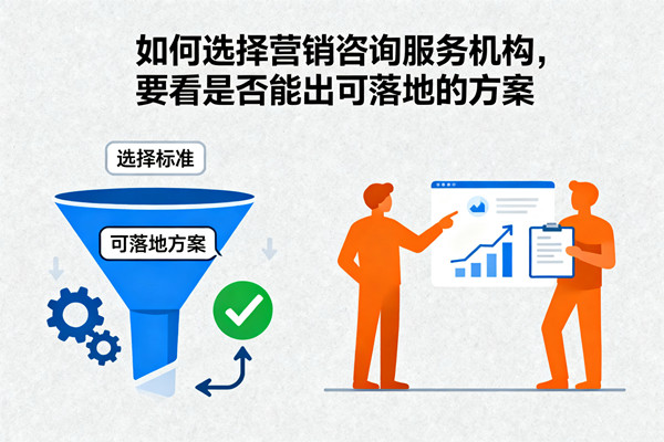 如何選擇營(yíng)銷(xiāo)咨詢(xún)服務(wù)機(jī)構(gòu)，要看是否能出可落地的方案