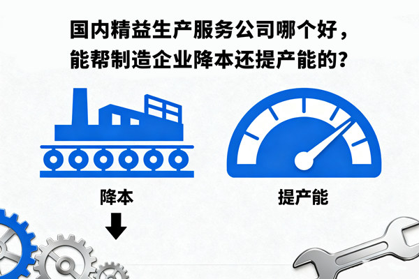 國內(nèi)精益生產(chǎn)服務公司哪個好，能幫制造企業(yè)降本還提產(chǎn)能的？