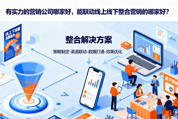 有實(shí)力的營銷公司哪家好，能聯(lián)動線上線下整合營銷的哪家好？